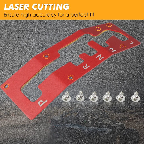 Planet Gates For CAN AM Shift Shifter Gate Plate Panel Cover Guard Protector UTV for Can-Am Maverick X3 Max R 4x4 Turbo DPS 2017-2023 2019