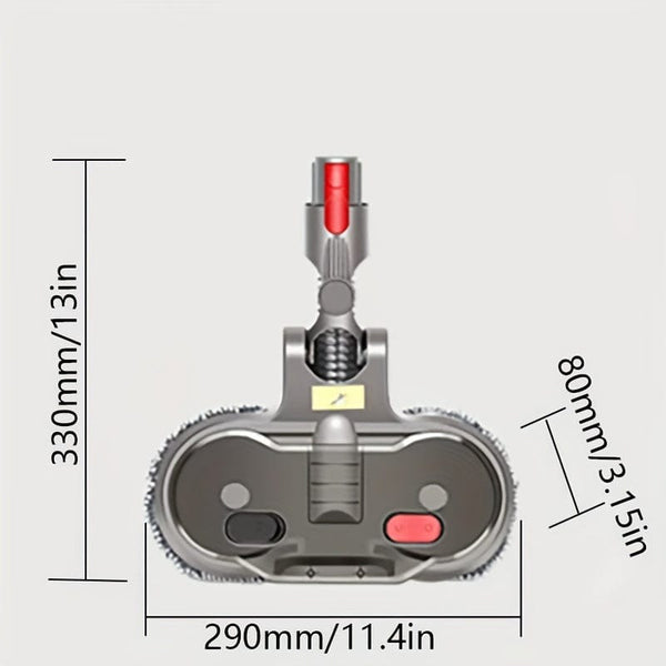 Planet Gates For Dyson V7V8V10V11 1pc, Suitable For Dyson Vacuum Cleaner V7V8V10V11 Accessories Mop Head Mop Floor Sweep And Clean