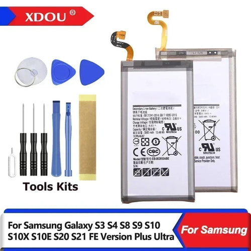 Planet Gates For Galaxy S4 I9500 / CHINA XDOU New EB-BG973ABU EB-BG975ABU EB-BG980ABY Battery For Samsung Galaxy S3 S4 S8 S9 S10 S10X S10E S20 S21 FE Version Plus Ultra