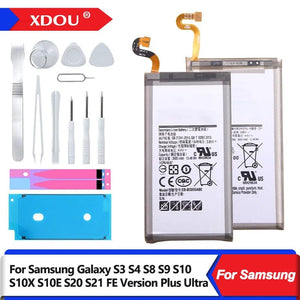Planet Gates For Galaxy S4 I9500 / CHINA XDOU New EB-BG973ABU EB-BG975ABU EB-BG980ABY Battery For Samsung Galaxy S3 S4 S8 S9 S10 S10X S10E S20 S21 FE Version Plus Ultra