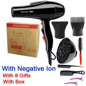 Planet Gates For hairdresser and hair salon long wire EU Plug Real 2300w power professional blow dryer salon Hair Dryer hairdryer