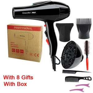 Planet Gates For hairdresser and hair salon long wire EU Plug Real 2300w power professional blow dryer salon Hair Dryer hairdryer
