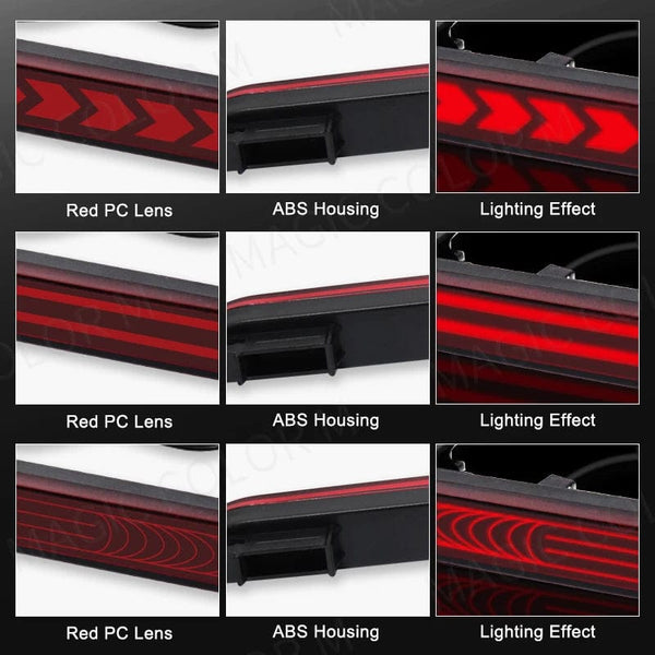 Planet Gates For Honda Accord Odyssey CR-V Acura TSX Element LED Rear Bumper Reflector Light Turn Signal Warning Car Parts Fog Brake Lamp