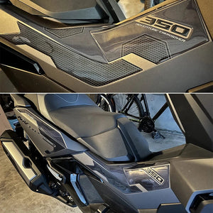 Planet Gates For HONDA ADV350 ADV 350 2022 2023 3D Motorcycle Resin Epoxy Sticker Protection Kit Tank Pad Anti Scratch Decal Non-slip