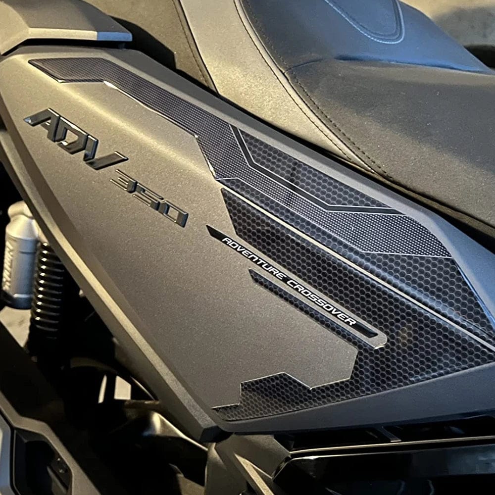 Planet Gates For HONDA ADV350 ADV 350 2022 2023 3D Motorcycle Resin Epoxy Sticker Protection Kit Tank Pad Anti Scratch Decal Non-slip