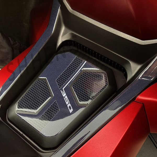 Planet Gates For HONDA ADV350 ADV 350 2022 2023 3D Motorcycle Resin Epoxy Sticker Protection Kit Tank Pad Anti Scratch Decal Non-slip