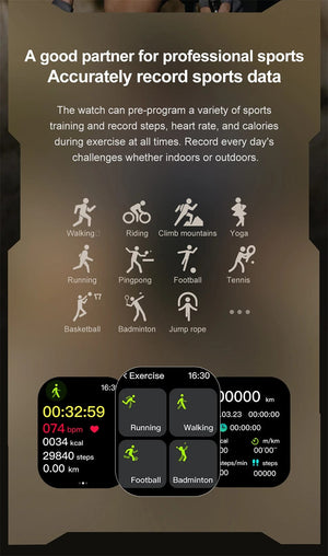 Planet Gates For Huawei Xiaomi NFC Smart Watch Men AMOLED HD Screen Heart Rate Health Tracker Bluetooth Call IP68 Waterproof Smartwatch 2024