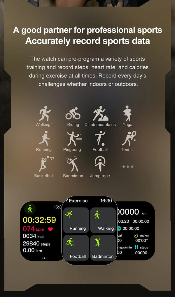 Planet Gates For Huawei Xiaomi NFC Smart Watch Men AMOLED HD Screen Heart Rate Health Tracker Bluetooth Call IP68 Waterproof Smartwatch 2024