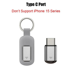 Planet Gates For iPhone Black USB Type C Smart IR Remote Control Phone APP Mini Adapter Infrared Transmitter For iPhone Smartphone TV Box Air Conditioner