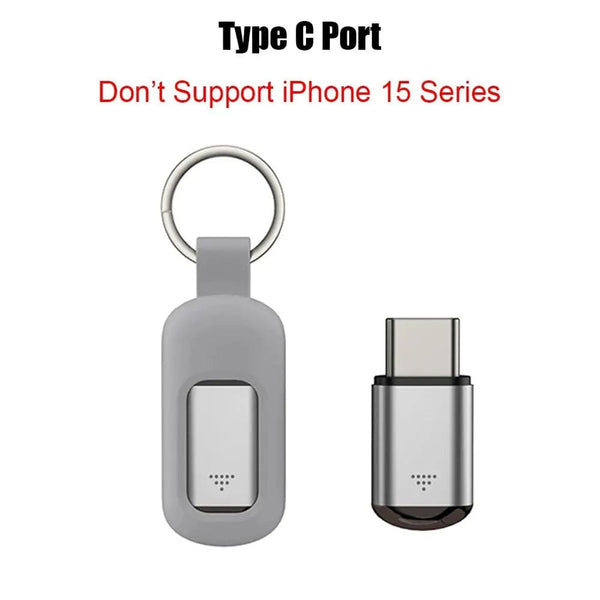 Planet Gates For iPhone Black USB Type C Smart IR Remote Control Phone APP Mini Adapter Infrared Transmitter For iPhone Smartphone TV Box Air Conditioner