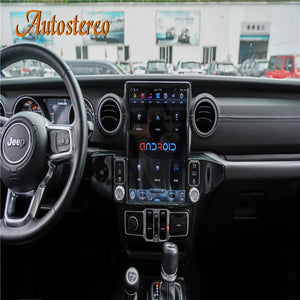 Planet Gates For Jeep Wrangler JL 2018-2021 Android Tesla Radio Car Multimedia Player Car GPS Navigation Head Unit Auto Stereo Tape Recorder