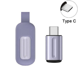 Planet Gates For Lightning Purple 2024 New Smartphone IR Mini Adapter Smart Infrared Remote Control Type C IR Blasters Phone APP Control for TV Air Conditioner