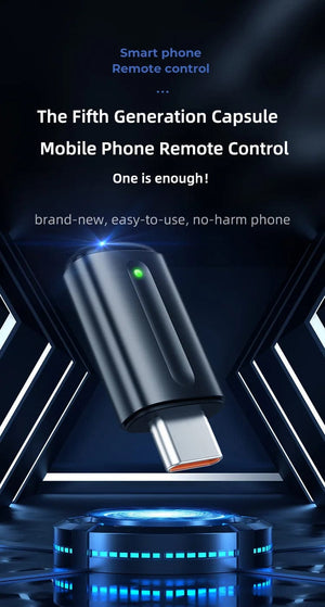 Planet Gates For Lightning Purple 2024 New Smartphone IR Mini Adapter Smart Infrared Remote Control Type C IR Blasters Phone APP Control for TV Air Conditioner
