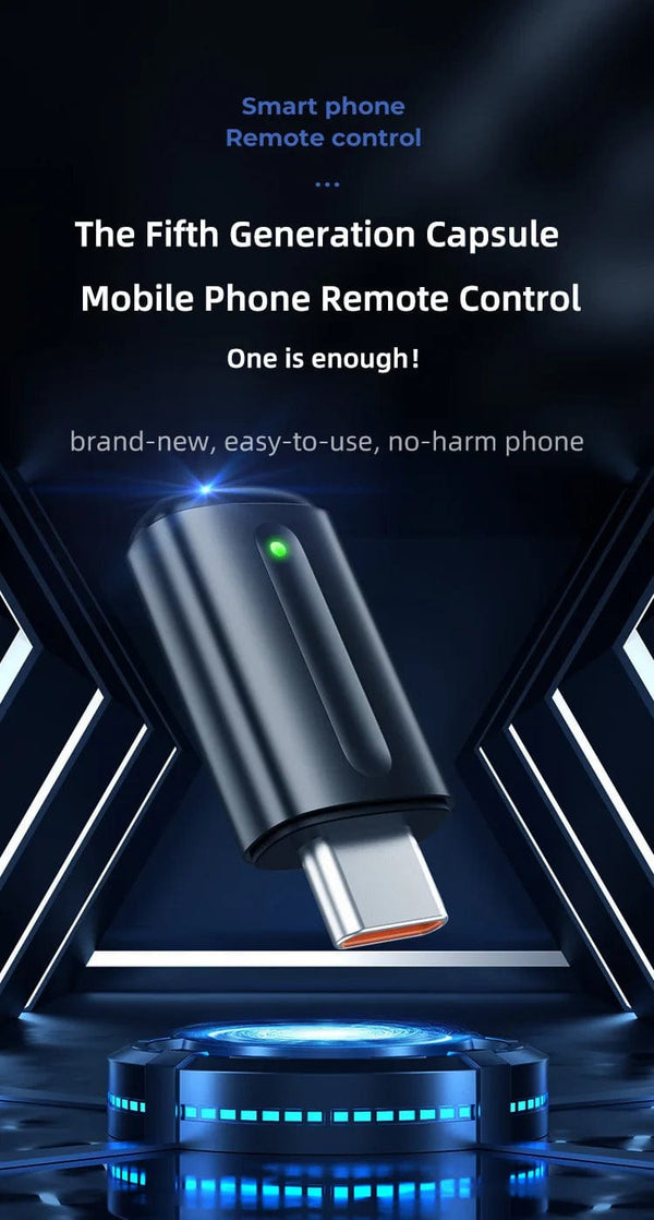 Planet Gates For Lightning Purple 2024 New Smartphone IR Mini Adapter Smart Infrared Remote Control Type C IR Blasters Phone APP Control for TV Air Conditioner