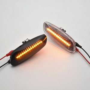 Planet Gates For Peugeot 207 308 3008 5008 RCZ For Citroen C3 C4 C5 DS3 DS4 Car LED Dynamic Turn Signal Blinker Side Marker Fender Light