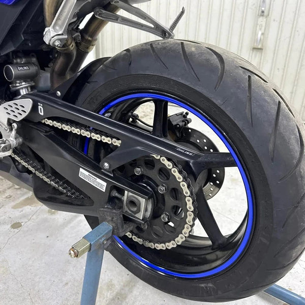 Planet Gates For SUZUKI GSF Bandit 650 650S 1000 1200 1250 SV650 Accessories Motorcycle wheel stickersr 16 PCS Colorful Reflective Rim Strip