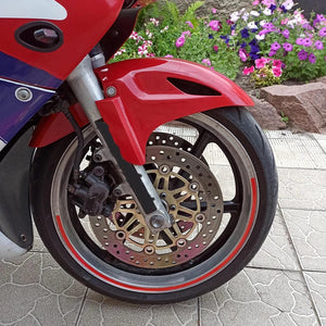 Planet Gates For SUZUKI GSF Bandit 650 650S 1000 1200 1250 SV650 Accessories Motorcycle wheel stickersr 16 PCS Colorful Reflective Rim Strip