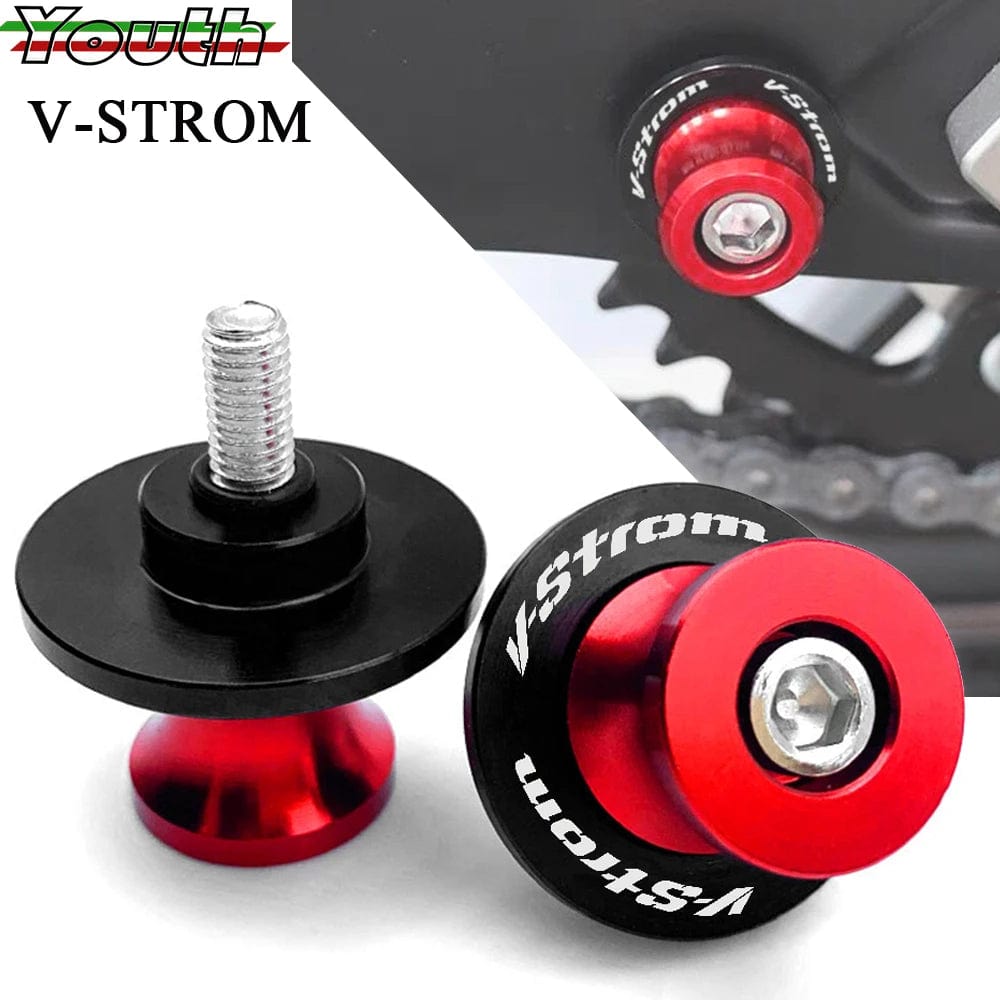 Planet Gates For Suzuki V-Strom 250 1050 XT V Strom 650 VStrom 800DE DL650 DL100 Motorcycle 8MM Swingarm Spools Slider Stand Screws Protector