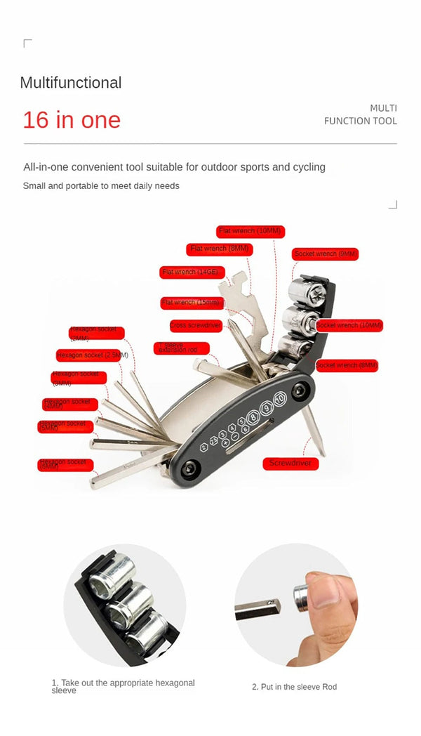 Planet Gates For Suzuki V-Strom 250 650 1000 1050 XT V Strom VStrom 800DE DL650 Motorcycle Multifunction Tool Portable Repair Screwdriver Set