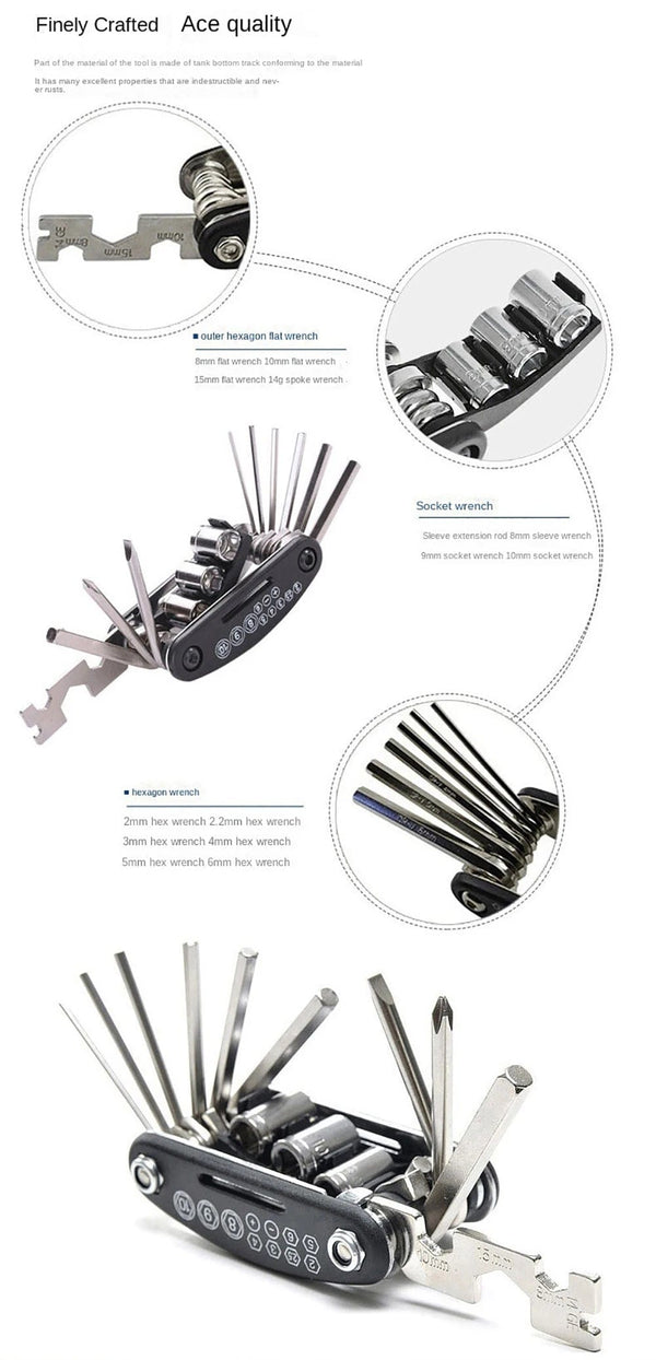 Planet Gates For Suzuki V-Strom 250 650 1000 1050 XT V Strom VStrom 800DE DL650 Motorcycle Multifunction Tool Portable Repair Screwdriver Set