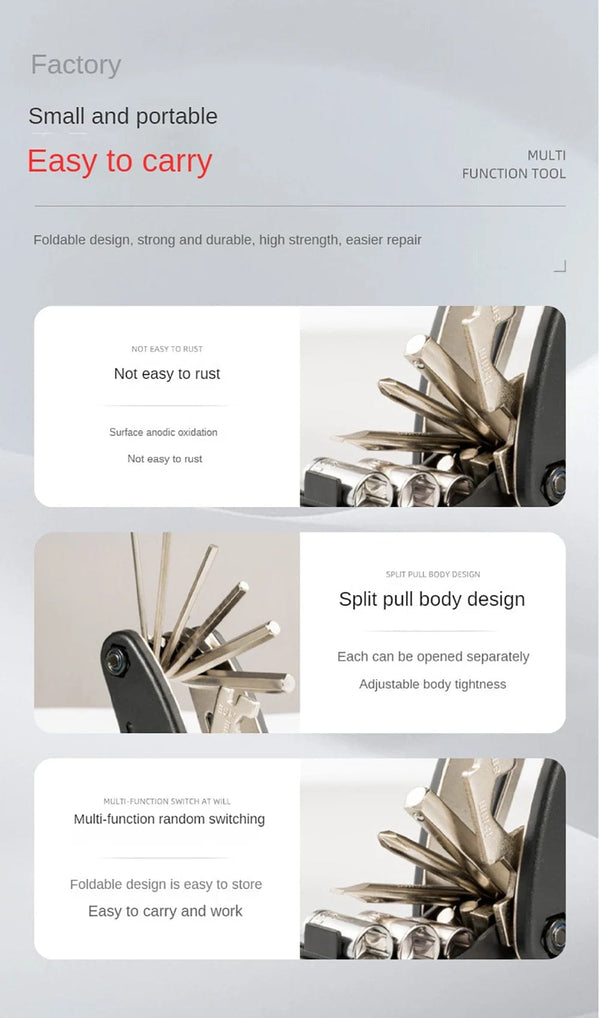 Planet Gates For Suzuki V-Strom 250 650 1000 1050 XT V Strom VStrom 800DE DL650 Motorcycle Multifunction Tool Portable Repair Screwdriver Set