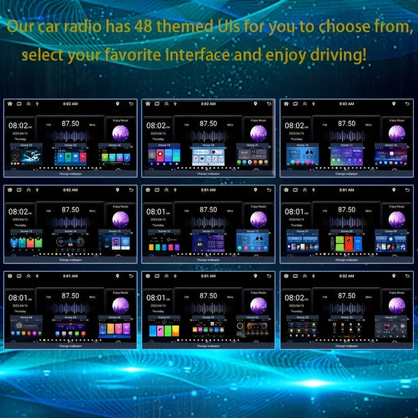 Planet Gates For VW 7-Inch Android 13 Car Stereo GPS Car Navigation WiFi Touchscreen Car Radio With Cordless Phone WiFi Mirror Link FM RDS Radio