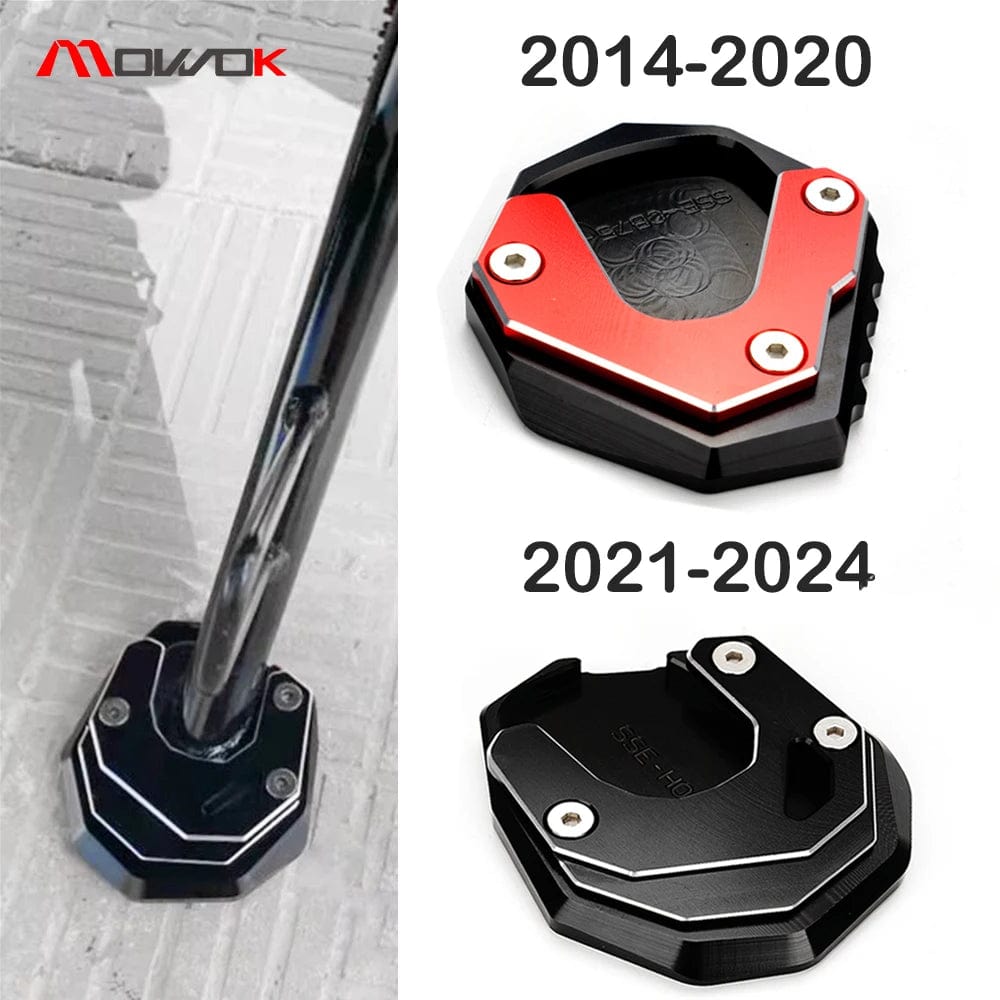 Planet Gates For Xadv 750 NC750X Motorcycle Foot Support Extension Side Stand Enlarge Pad for HONDA X ADV XADV 750 XADV750 2017 2018-2023