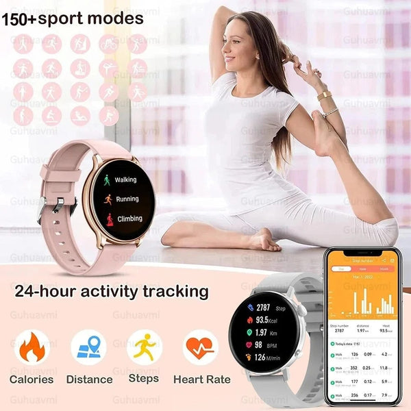 Planet Gates For XIAOMI HD Bluetooth Call Watch 2024 ECG Smart Watch Women AMOLED 466*466 HD Display Clock Sports IP68 Waterproof Smartwatch