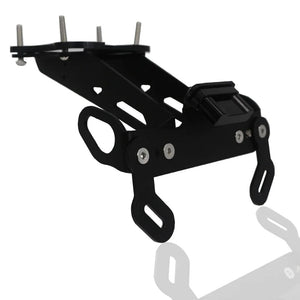 Planet Gates For Yamaha MT-09 MT09 MT 09 SP 2021 2022 Rear Fender Registration Bracket License Plate Holder Frame Tail Tidy with LED light