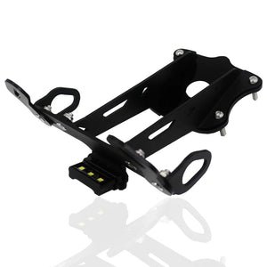 Planet Gates For Yamaha MT-09 MT09 MT 09 SP 2021 2022 Rear Fender Registration Bracket License Plate Holder Frame Tail Tidy with LED light
