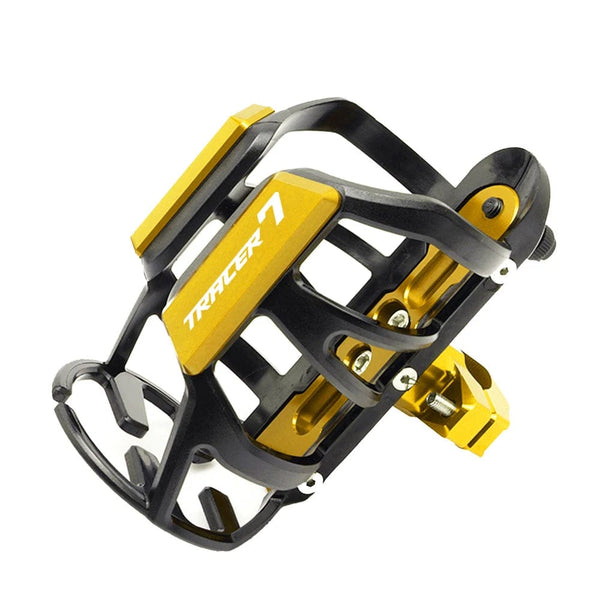 Planet Gates For Yamaha Tracer 700 900 700Gt 900Gt 7GT 9GT 7 9 GT Tracer9 Tracer7 Motorcycle CNC Beverage Water Bottle Drink Cup Holder Mount