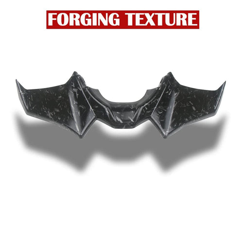 Planet Gates Forging Texture Motorcycle Accessories Black Naked Front Downforce Spoiler Winglet Aerodynamic Wing Kit Spoiler For YAMAHA MT 07 2021 2022 2023