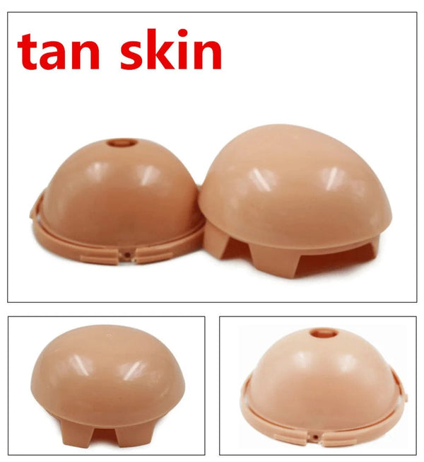 Planet Gates Fortune Days Doll Scalp RBL 1/6 Blyth doll accessories Soft Scalp wear wigs white natural tan dark transprent skin