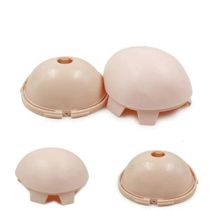 Planet Gates Fortune Days Doll Scalp RBL 1/6 Blyth doll accessories Soft Scalp wear wigs white natural tan dark transprent skin