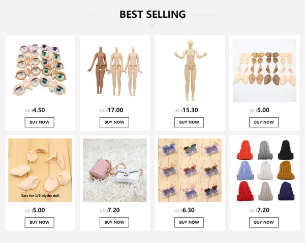 Planet Gates Fortune Days Doll Scalp RBL 1/6 Blyth doll accessories Soft Scalp wear wigs white natural tan dark transprent skin