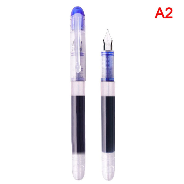 Planet Gates Fountain Pen Large capacity fashion classic Transparent Color ink Stationery
