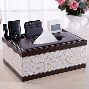 Planet Gates Four Elegant Platinum Flashes 1pc, Multifunctional Tissue Box, Paper Drawer, Coffee Table, Living Room Remote Control Storage Box, Household Napkin Paper Drawer, Home Supplies christmas decorations