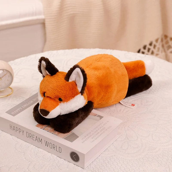 Planet Gates Fox Cute Raccoon Crocodile Sloth Fox Animals Soft Plush Toys Sleeping Pillow Cartoon Stuffed Cushion