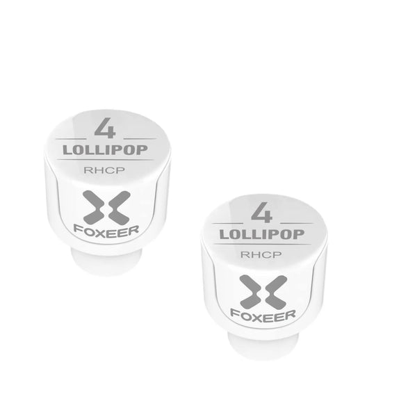 Planet Gates Foxeer Antenna Lollipop 4 V4 FPV Antenna 5.8G 2.6Dbi Stubby RHCP SMA RPSMA UFL Straight/Angle MMCX 7.2g For FPV RC Racing Drone