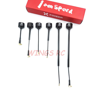 Planet Gates Foxeer Antenna Lollipop 4 V4 FPV Antenna 5.8G 2.6Dbi Stubby RHCP SMA RPSMA UFL Straight/Angle MMCX 7.2g For FPV RC Racing Drone