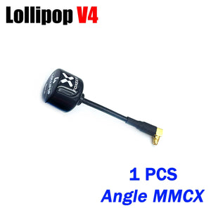 Planet Gates Foxeer Antenna Lollipop 4 V4 FPV Antenna 5.8G 2.6Dbi Stubby RHCP SMA RPSMA UFL Straight/Angle MMCX 7.2g For FPV RC Racing Drone