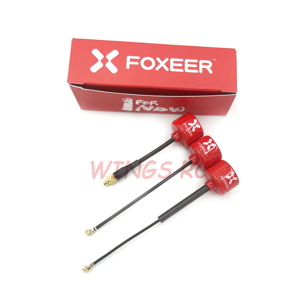 Planet Gates Foxeer Antenna Lollipop 4 V4 FPV Antenna 5.8G 2.6Dbi Stubby RHCP SMA RPSMA UFL Straight/Angle MMCX 7.2g For FPV RC Racing Drone