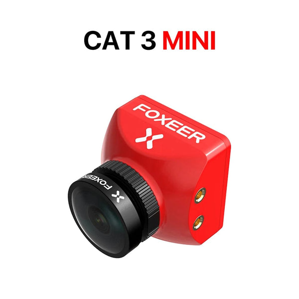 Planet Gates Foxeer Cat 3 Micro Mini FPV Camera Low Latency Low Noise 1200TVL 0.00001Lux FPV Night Camera 2.1mm PAL/NTSC For RC Racing Drone