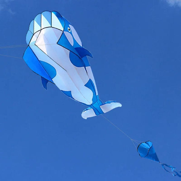 Planet Gates free shipping dolphin kite flying toys outdoor game sports nylon kite line animated kites string inflatable kite Parachute koi