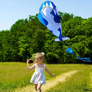 Planet Gates free shipping dolphin kite flying toys outdoor game sports nylon kite line animated kites string inflatable kite Parachute koi