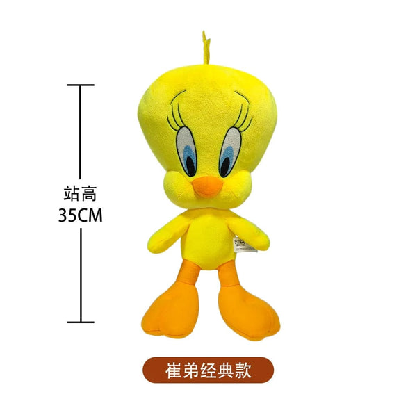 Planet Gates Free Shipping Looney Tunes Bugs Bunny Plush Toy Tweety Bird Lola Bunny Anime Cartoon Movie Plushies Stuffed Doll Toys Gift