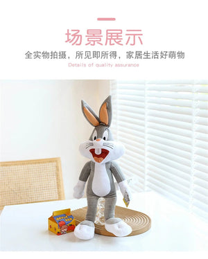 Planet Gates Free Shipping Looney Tunes Bugs Bunny Plush Toy Tweety Bird Lola Bunny Anime Cartoon Movie Plushies Stuffed Doll Toys Gift