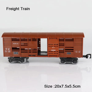 Planet Gates freignt train RC Train Toys Simulation Train Remote Control Retro Steam Electric Stepless Speed Control Remote Smoking Train Children's Toys