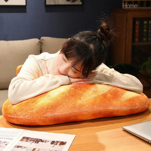 Planet Gates French Bread Plush Pillow Stuffed Printing Images Food Plushie Peluche Party Prop Decor Sleeping Companion Man Gift