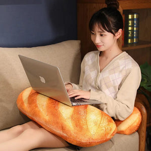 Planet Gates French Bread Plush Pillow Stuffed Printing Images Food Plushie Peluche Party Prop Decor Sleeping Companion Man Gift